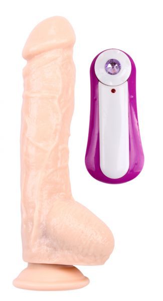 Вибромассажер Alexander Lee 10'' Vibrating Dildo, Flesh