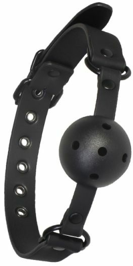 Кляп BLAZE BALL GAG WITH PAINTING EDGE BLACK