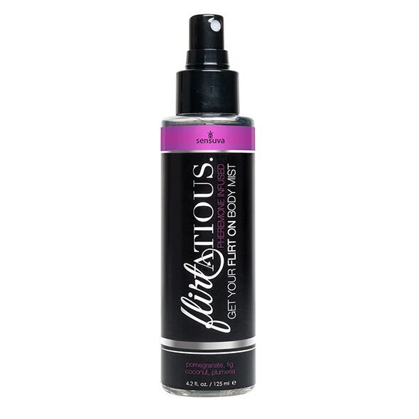 Спрей-мист для тела с феромонами Sensuva Flirtatious Pomegranate, Fig, Coconut & Plumeria (125 мл)