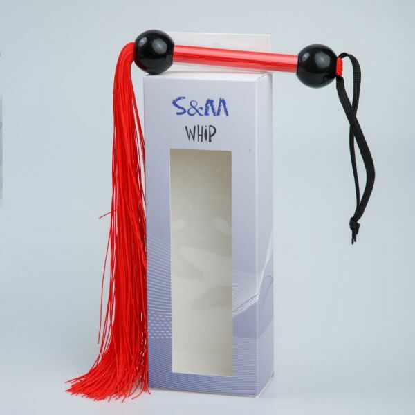 F61412 Плетка из силикона FLOGGER RED
