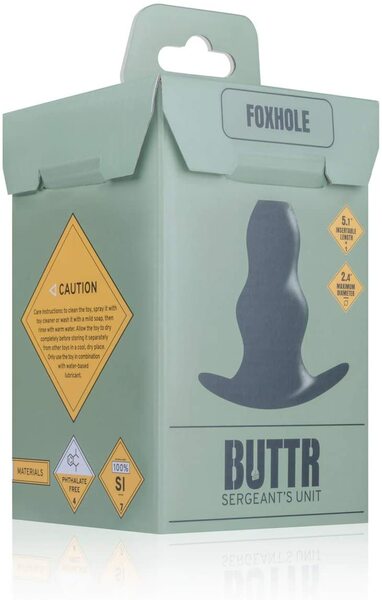 Анальная пробка для фистинга BUTTR Foxhole Hollow Butt Plug