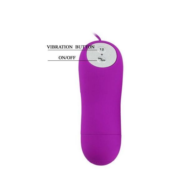 Виброяйцо PLEASURE SHEL SPIRAL, Purple