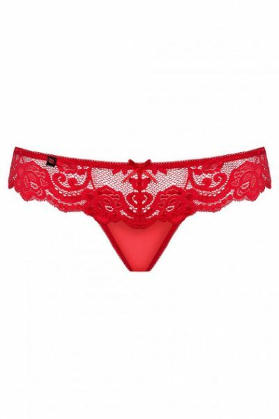 Стринги красные Obsessive 829-THO-3 S/M