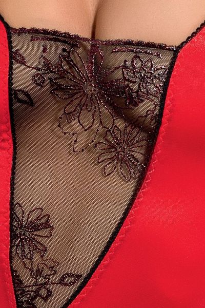 Боди BRIDA BODY red XXL/XXXL - Passion Exclusive
