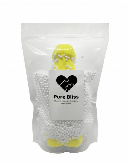 Мыло пикантной формы Pure Bliss - yellow size XL
