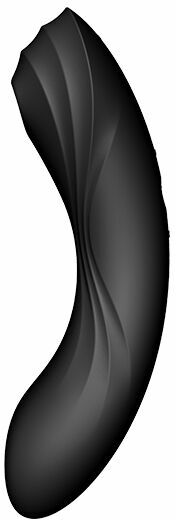 Вакуумный стимулятор с вибрацией Satisfyer Curvy Trinity 4 Black