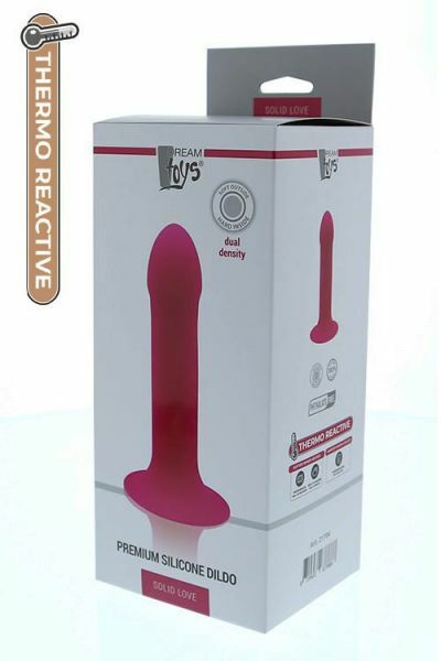 Фаллоимитатор Термоактивный SOLID LOVE 7INCH PINK