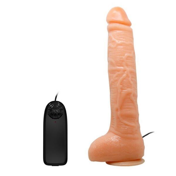 Вибратор на присоске TOP PENIS, Flesh