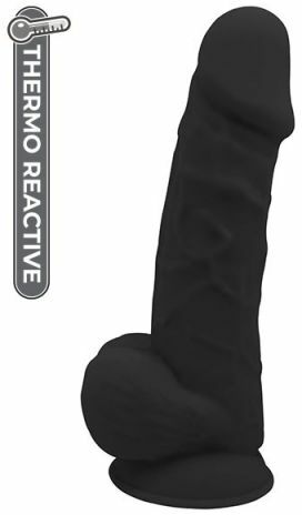Фаллоимитатор Термоактивный REAL LOVE 8.5 , Black