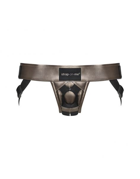 Трусы для страпона Strap-On-Me Leatherette HARNESS CURIOUS