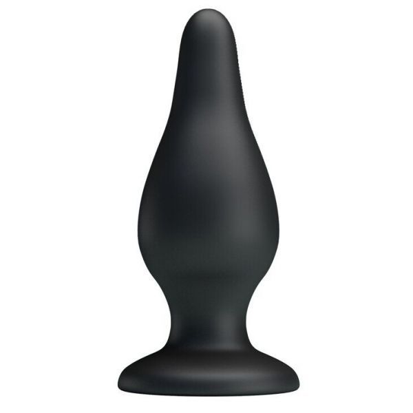 Анальный стимулятор Sturdy Silicone Anal Plug, Black
