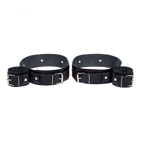 Фиксатор для запястий и бедер Fixation Me Thigh, Smooth Black