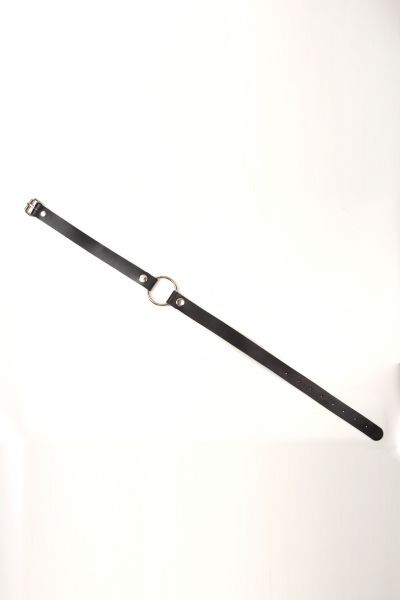 Кляп Leather O-Ring Gag, Black