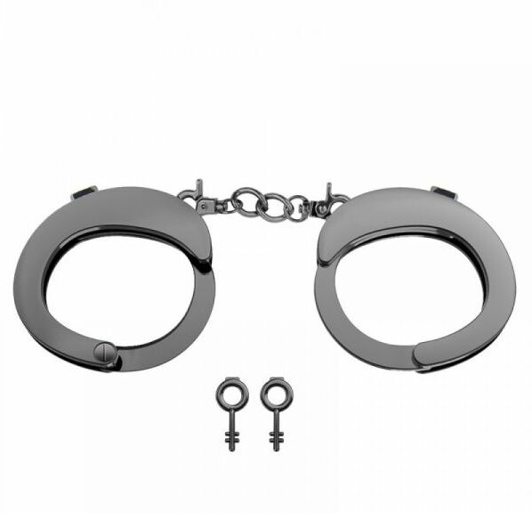 Наручники Разборные Premium Metal Romfun, Black