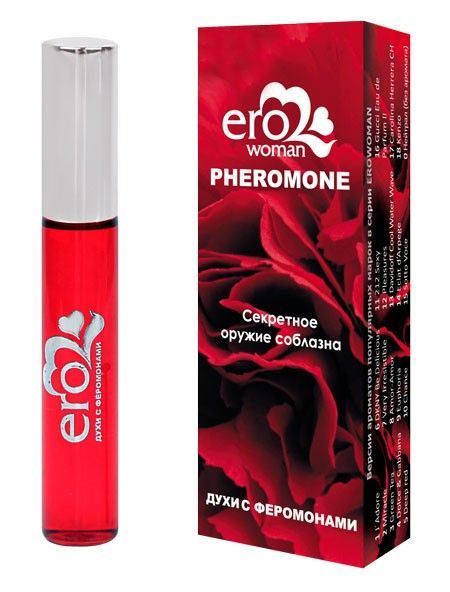 Духи с феромонами женские Erowoman №5 DEEP RED, 10 мл