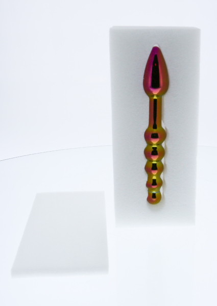 DT21834 Стеклянный анальный стимулятор Dream Toys GLAMOUR GLASS RIDGED ANAL DILDO
