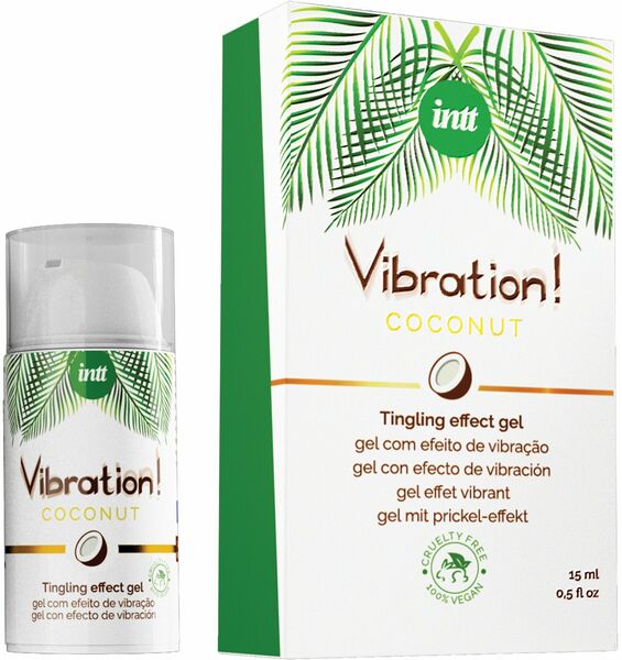 Жидкий вибратор Intt Vibration Coconut Vegan (15 мл)