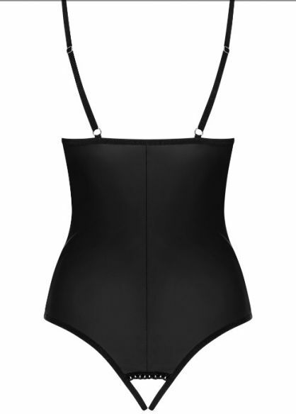 Боди Redella crotchless teddy black S/M