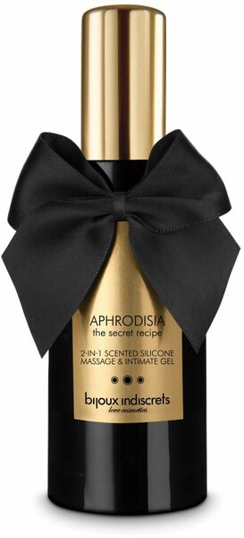 Лубрикант на силиконовой основе 2 в1 Bijoux Indiscrets APHRODISIA для секса и массажа