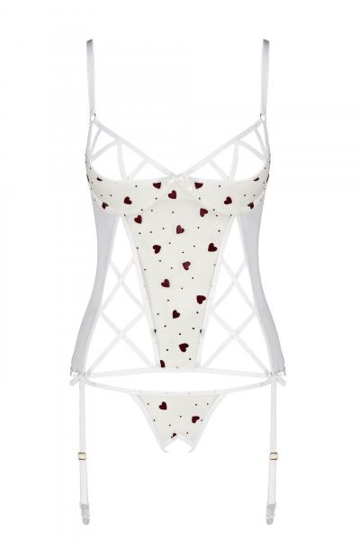 LOVELIA CORSET white XXL/XXXL - Passion