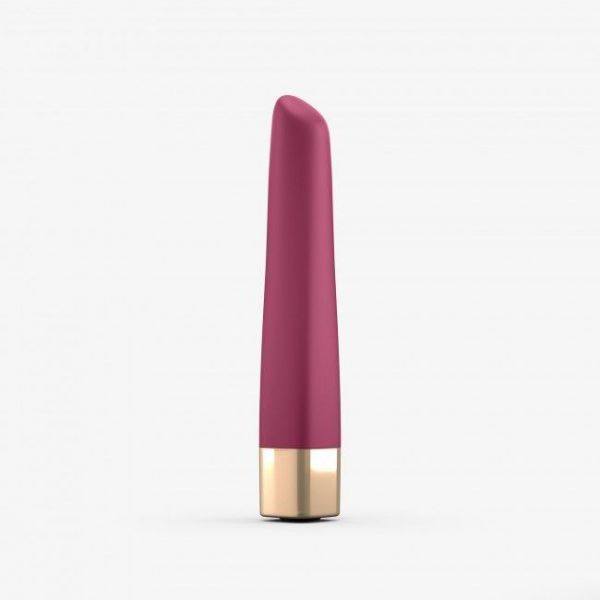 Мощный минивибратор Love To Love Delight Me Prune с мягким кончиком, 16 режимов работы