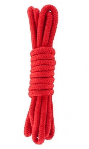 Веревка для бондажа BONDAGE ROPE 3M, Red