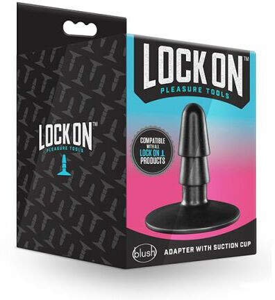 Адаптер с присоской LOCK-ON ADAPTER BLACK
