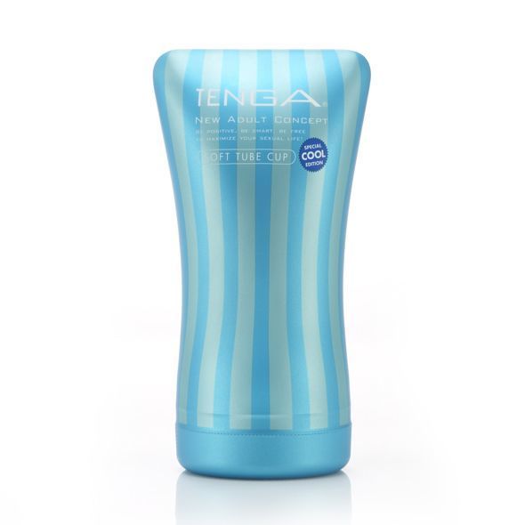 Мастурбатор Tenga Soft Tube Cup Cool Edition с охлаждающей смазкой (мягкая подушечка)