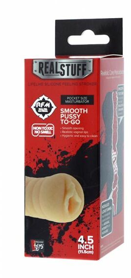 Вагина REALSTUFF SMOOTH PUSSY TO-GO