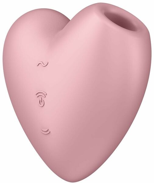Вакуумный стимулятор Satisfyer Cutie Heart Light Red