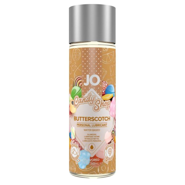 Лубрикант на водной основе System JO H2O - Candy Shop - Butterscotch (60 мл) без сахара и парабенов