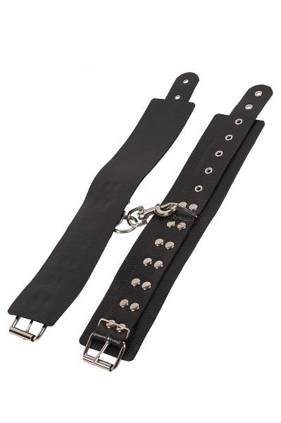 Оковы Leather Restraints Leg Cuffs, Black