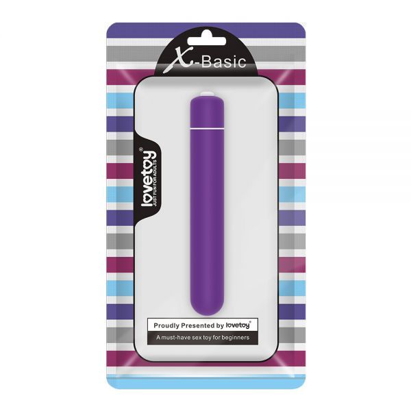 Вибропуля X-Basic Bullet 10 Speeds, Purple