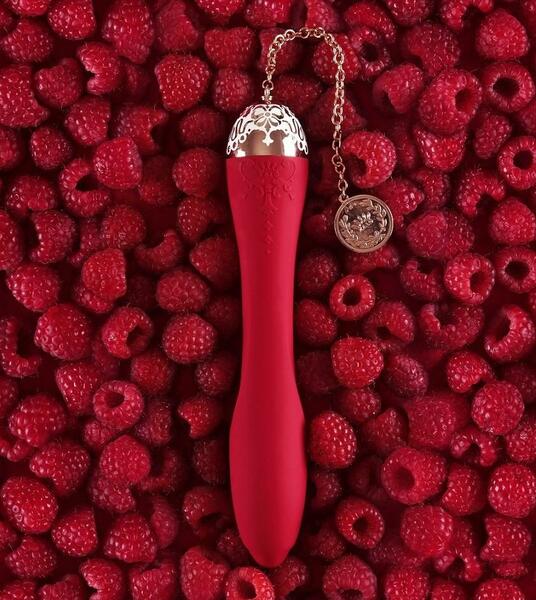 Ультрасовременный вибратор ZALO Marie Bright Red