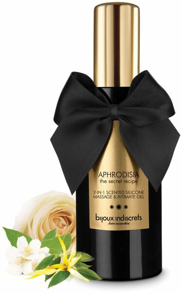 Лубрикант на силиконовой основе 2 в1 Bijoux Indiscrets APHRODISIA для секса и массажа