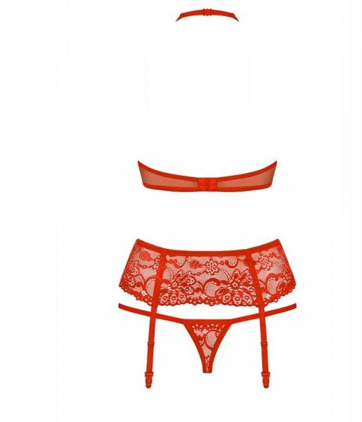 410929 Комплект Obsessive 838-SEG-3 SET L/XL красный
