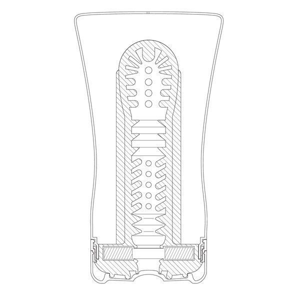 Мастурбатор Tenga Soft Tube Cup (мягкая подушечка) сдавливаемый
