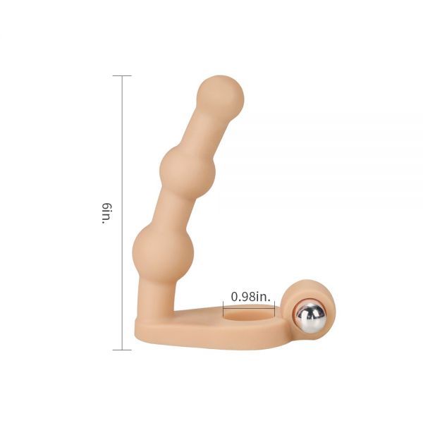 Насадка анальная The Ultra Soft Bead 6''