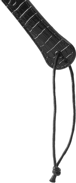 Шлепалка BLAZE LUXURY PADDLE CROCO BLACK