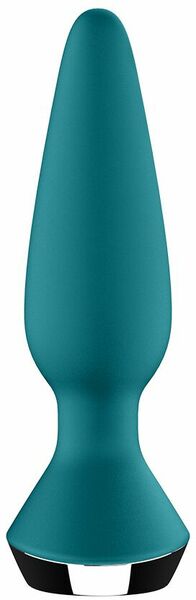 Анальная смарт-вибропробка Satisfyer Plug-ilicious 1 Petrol