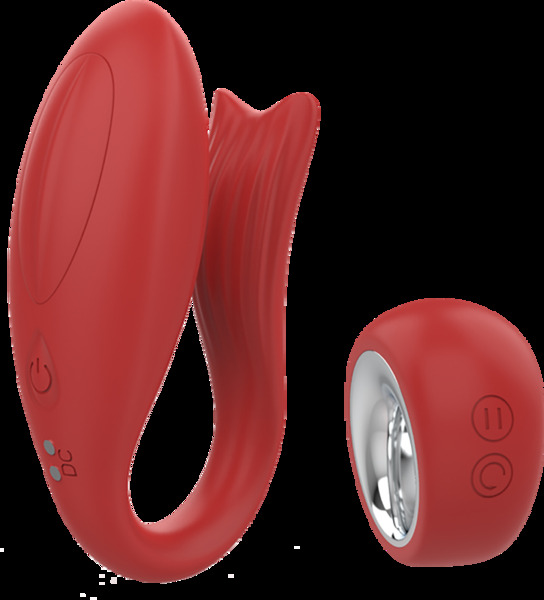 DT21855 Вибратор для пар беспроводным пультом управления Dream Toys RED REVOLUTION PANDORA