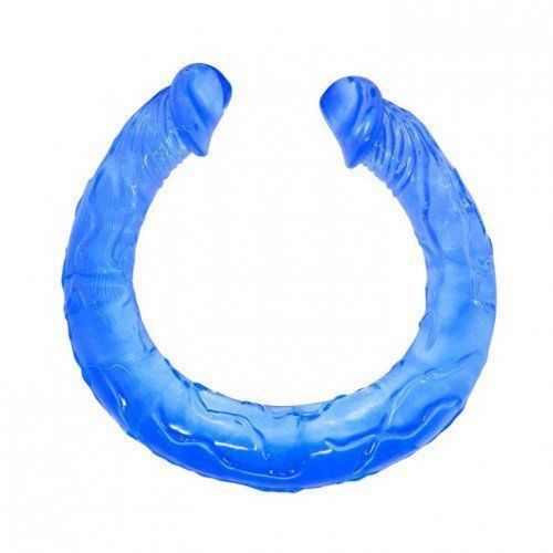 Двойной фаллоимитатор Double Dong, Blue