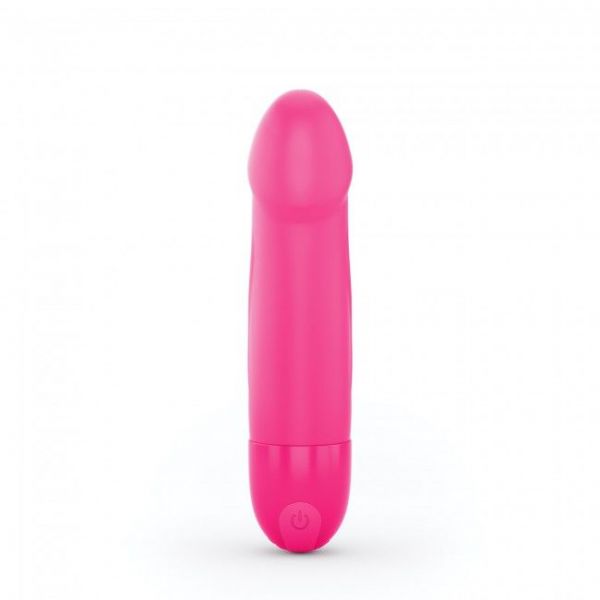 Вибратор Dorcel Real Vibration S Magenta 2.0, диам 3,7см, перезаряжаемый, для точки G