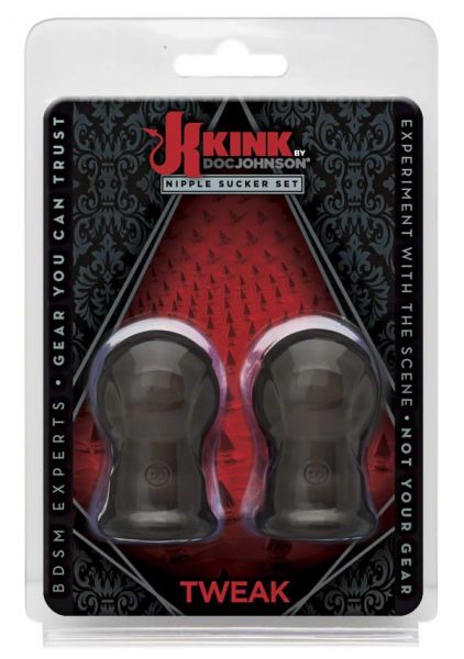 Присоски для сосков Doc Johnson Kink - Tweak - Nipple Sucker Set