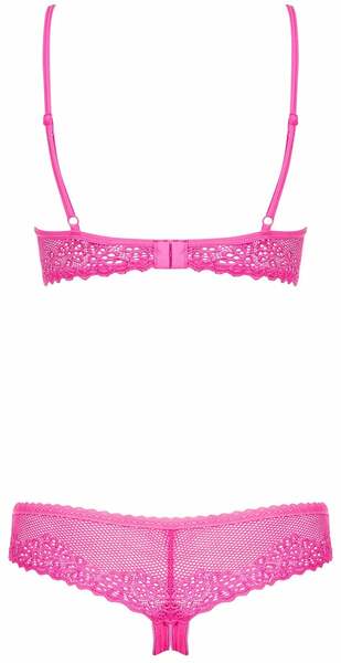 Комплект Obsessive ALABASTRA 2-PCS SET Pink S/M
