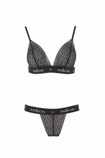 Комплект белья GLAMISS SET black S/M - Passion Exclusive