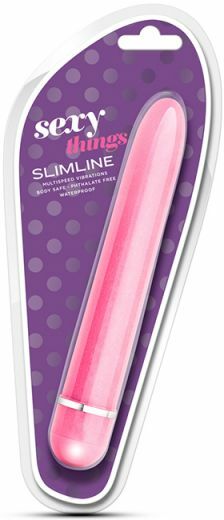 Вибромассажер классический SEXY THINGS SLIMLINE VIBE PINK