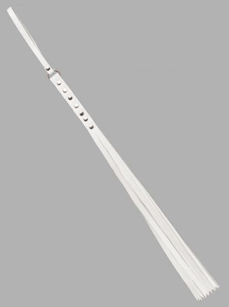Флогер S&M Fancy Leather Floger, White