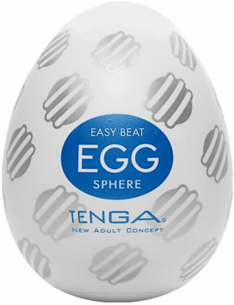 Мастурбатор-яйцо Tenga Egg Sphere с многоуровневым рельефом