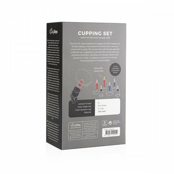 Набор вакуумных помп для сосков Easytoys Cupping Set